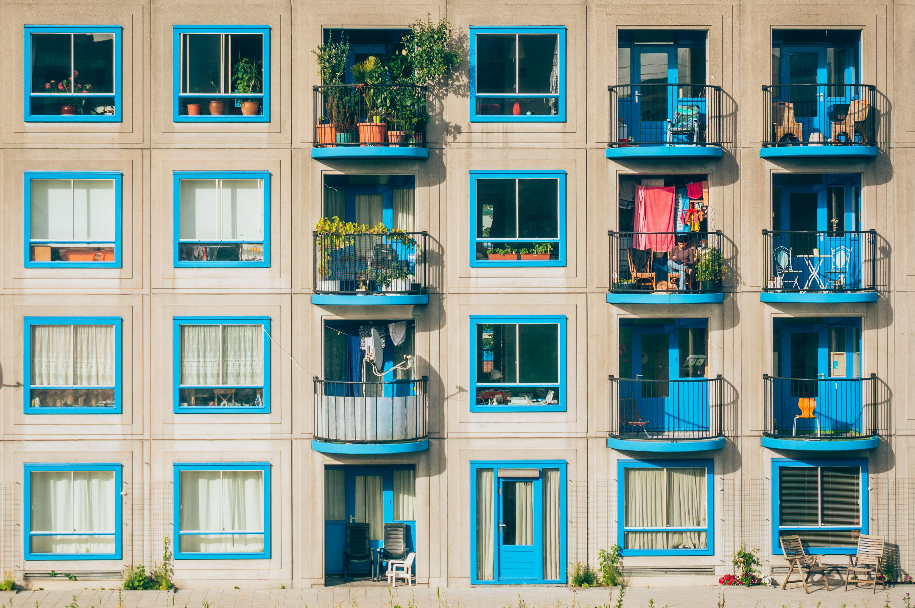 Local Inspector verifying an apartment
